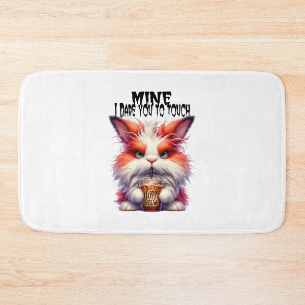 Item preview, Grumpy rabbit warns not to touch his coffee designed and sold by LoneAngel.