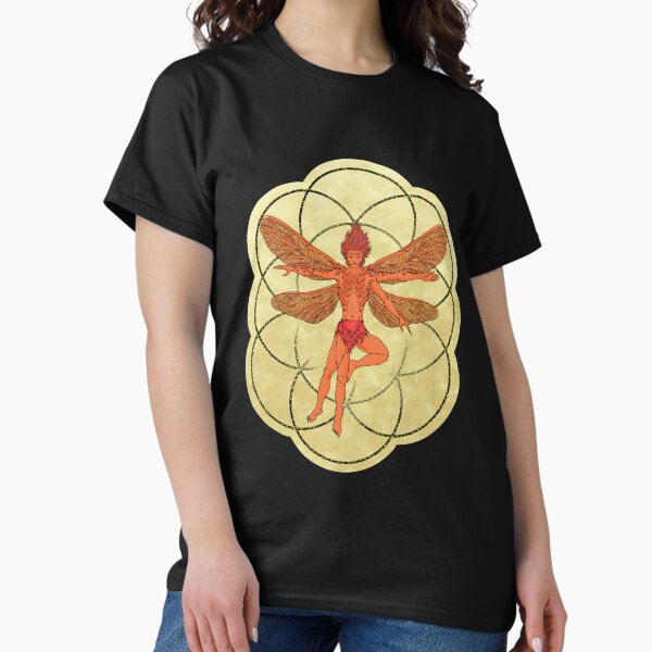 Vitruvian Sprite - Ember Classic T-Shirt