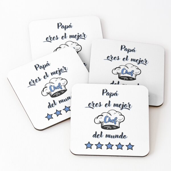 Item preview, Papa eres la mejor chef del mundo - español azul designed and sold by kstheladesigns.