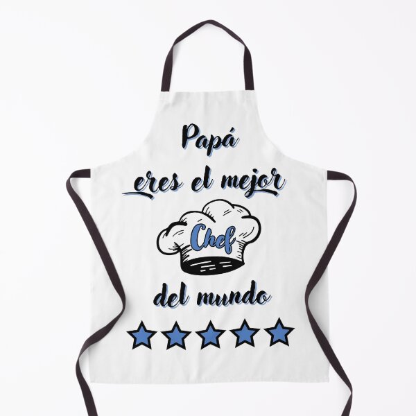 Item preview, Dad, you are the best chef in the world - spanish blue designed and sold by kstheladesigns.