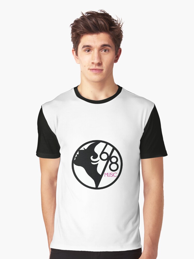 Thumbnail 1 of 5, Graphic T-Shirt, 6/8 Music designed and sold by 68records.