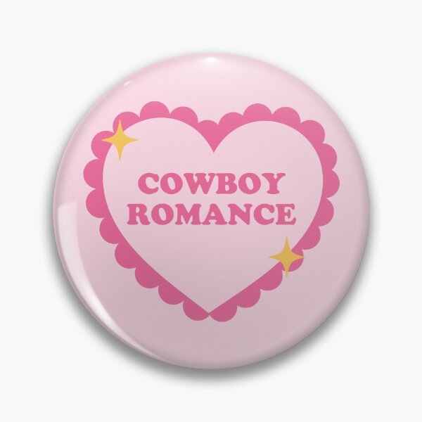 Item preview, cowboy romance pink heart designed and sold by catdiasart.