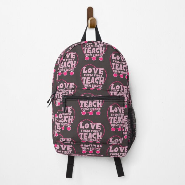 Item preview, Love Them First, Teach Them Second - Inspirational Teacher designed and sold by Colorfulman.