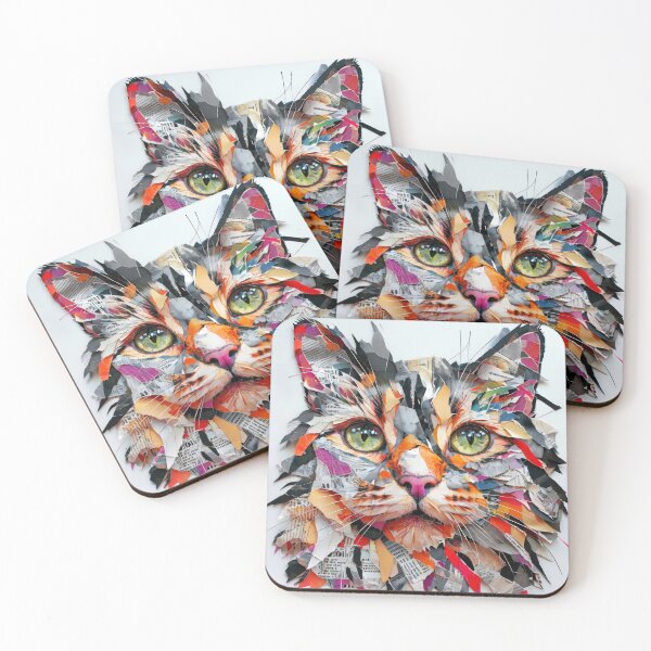Item preview, Color Cat Collage designed and sold by caracatita75.