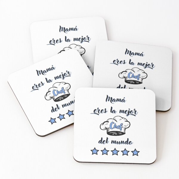 Item preview, Mom, you are the best chef in the world - Spanish blue designed and sold by kstheladesigns.
