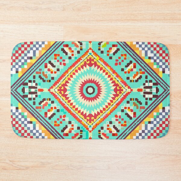 Aperçu de l'œuvre Motif tribal nordique d'inspiration sami 3 créée et vendue par SteadyRolling.