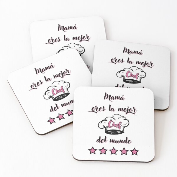 Item preview, Mom, you are the best chef in the world - Spanish pink designed and sold by kstheladesigns.
