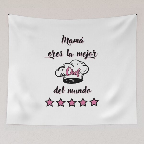 Item preview, Mom, you are the best chef in the world - Spanish pink designed and sold by kstheladesigns.
