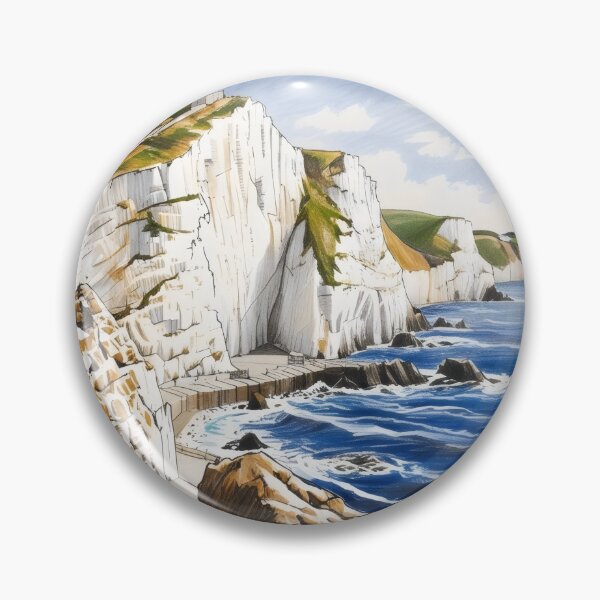 Item preview, White Cliffs of Dover – Iconic Coastal Landscape designed and sold by WildlifeInc.