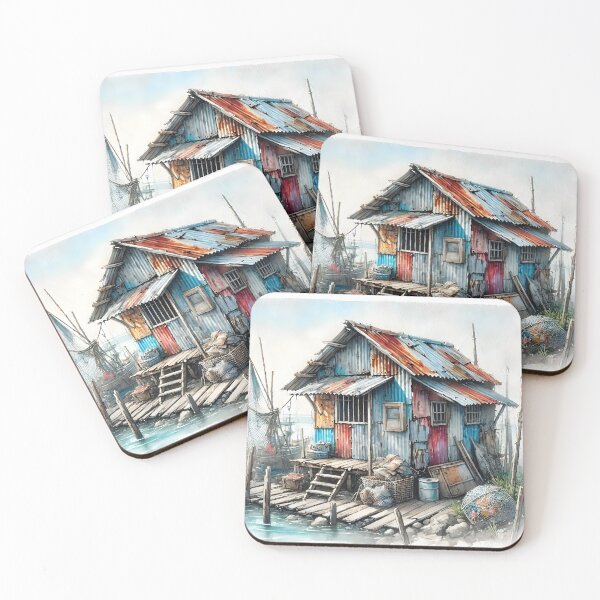 Item preview, The Shanty by the Sea designed and sold by cryolith7454.