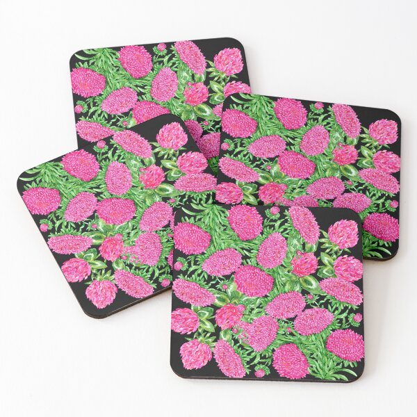 Item preview, Watercolor Red Clover Botanical Pattern designed and sold by Zakrytos ★★★★★.