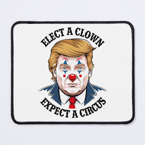 Item preview, Elect A Clown, Expect A Circus designed and sold by Angry Swan Designs.