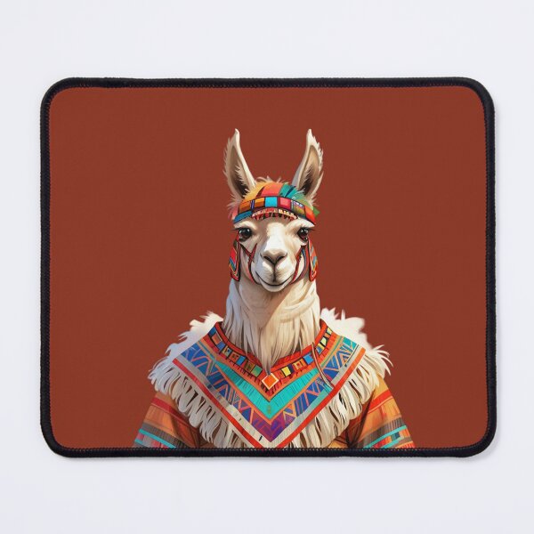 Item preview, Andean Warrior Llama – Tribal Elegance  designed and sold by ANGOON7455.