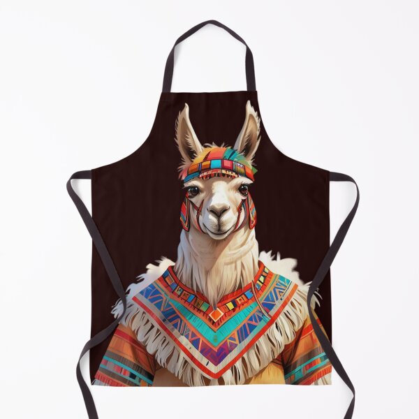 Item preview, Andean Warrior Llama – Tribal Elegance designed and sold by ANGOON7455.