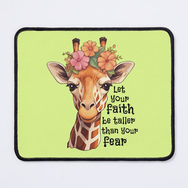 Item preview, Let Your Faith Be Taller Than Your Fears Christian Faith designed and sold by RockFireMerch.