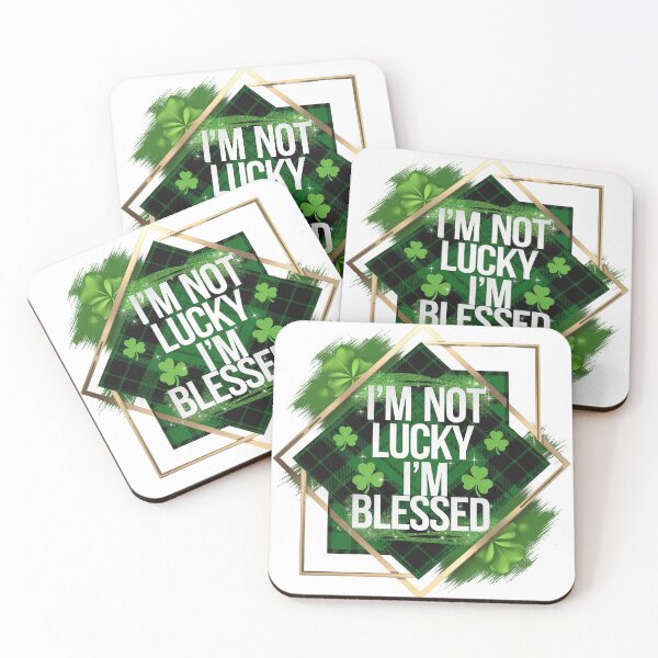 Item preview, St. Patricks Day I'm Not Lucky I'm Blessed  designed and sold by CraftsEtc.