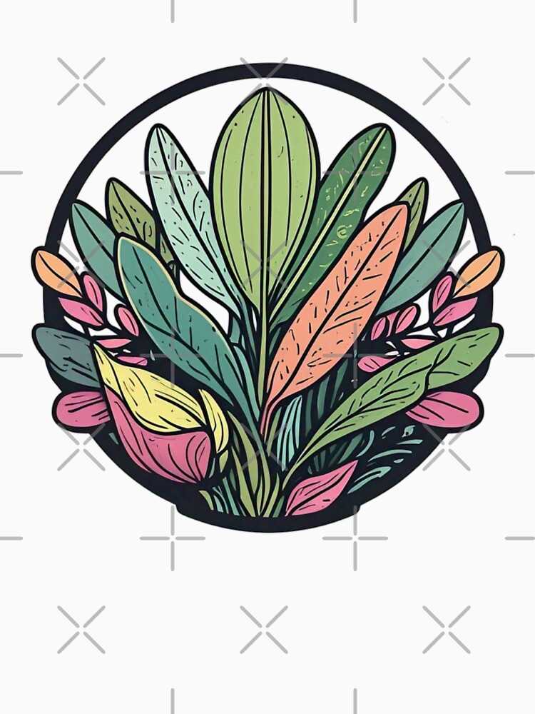 Thumbnail 7 of 7, Classic T-Shirt, Bloom in Harmony designed and sold by Coollzone.