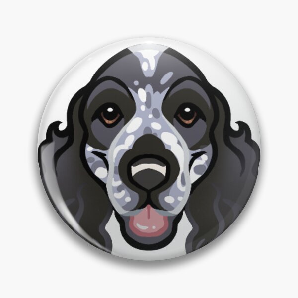 Item preview, English Cocker Spaniel - blue roan designed and sold by bloodhoundomega.