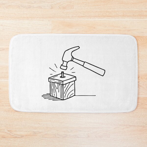 Item preview, Hammer being used to assemble a small wooden box designed and sold by rasagamastore.