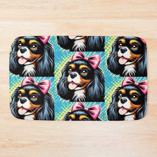 Item preview, King Charles Cavalier Pink Bow designed and sold by FunnehGacha.
