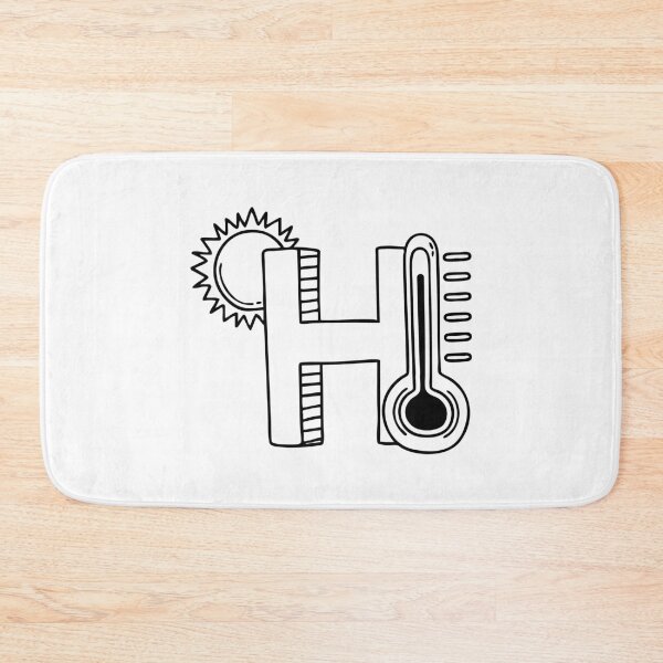 Item preview, Letter H beside Hot designed and sold by rasagamastore.