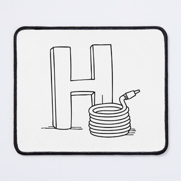 Item preview, Letter H beside Hose designed and sold by rasagamastore.