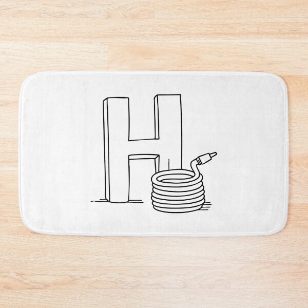 Item preview, Letter H beside Hose designed and sold by rasagamastore.