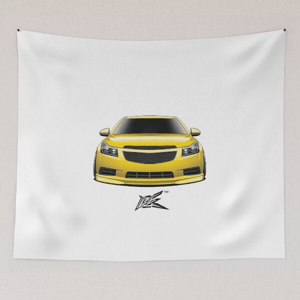 Item preview, chevy cruze stanced yellow  designed and sold by NaquashM.