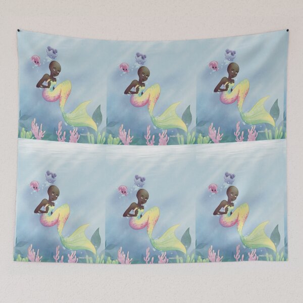 Item preview, 'Pastel Mermaid' designed and sold by StudioTwaddle.