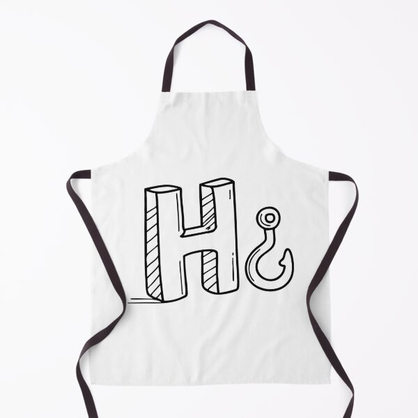 Item preview, Letter H beside Hook designed and sold by rasagamastore.
