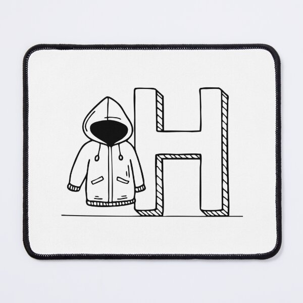 Item preview, Letter H beside Hood designed and sold by rasagamastore.