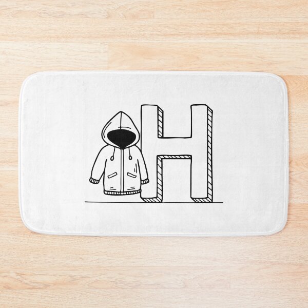 Item preview, Letter H beside Hood designed and sold by rasagamastore.