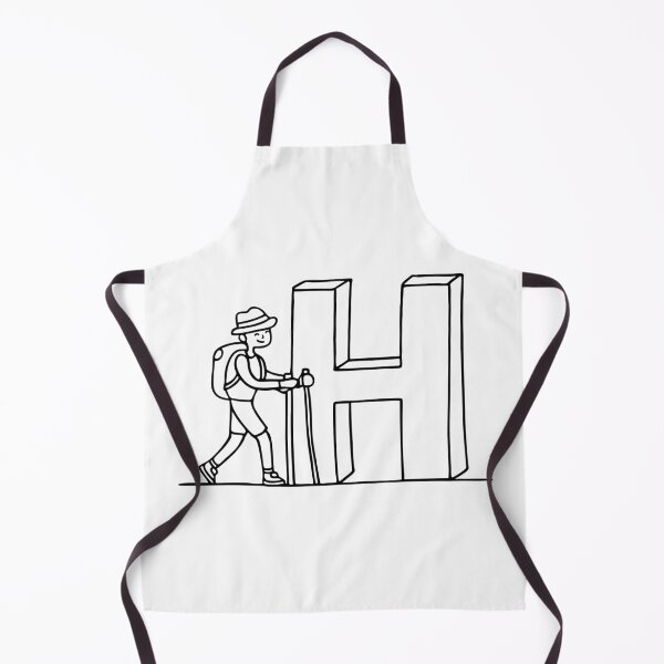 Item preview, Letra H al lado de Hiker designed and sold by rasagamastore.