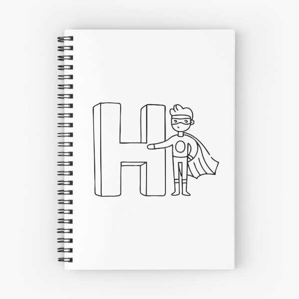 Item preview, Letter H beside Hero designed and sold by rasagamastore.