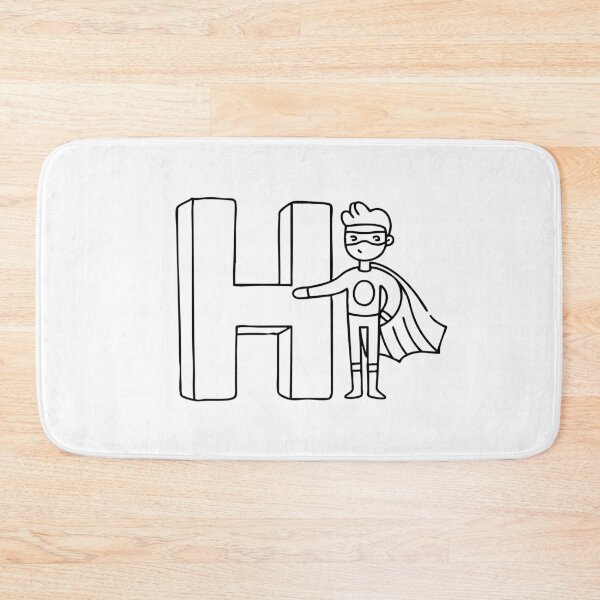 Item preview, Letter H beside Hero designed and sold by rasagamastore.