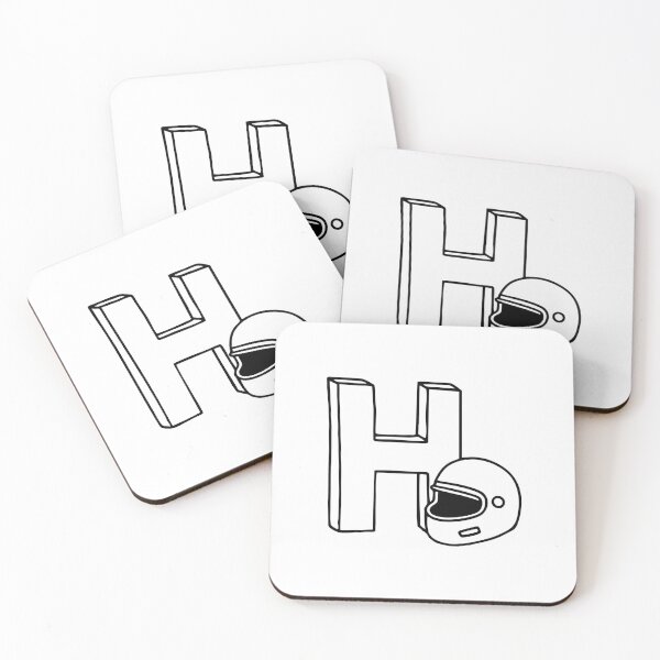 Item preview, Letter H beside Helmet designed and sold by rasagamastore.