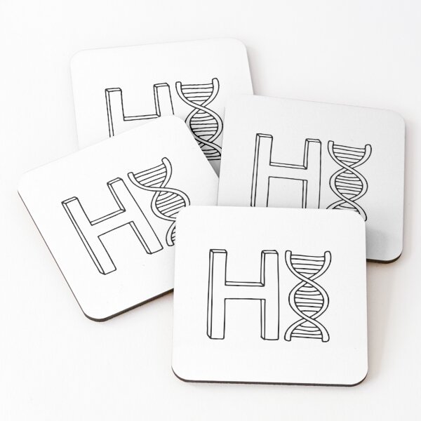 Item preview, Letter H beside Helix designed and sold by rasagamastore.
