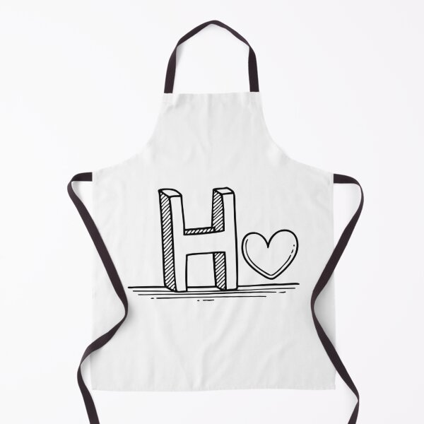 Item preview, Letter H beside Heart designed and sold by rasagamastore.