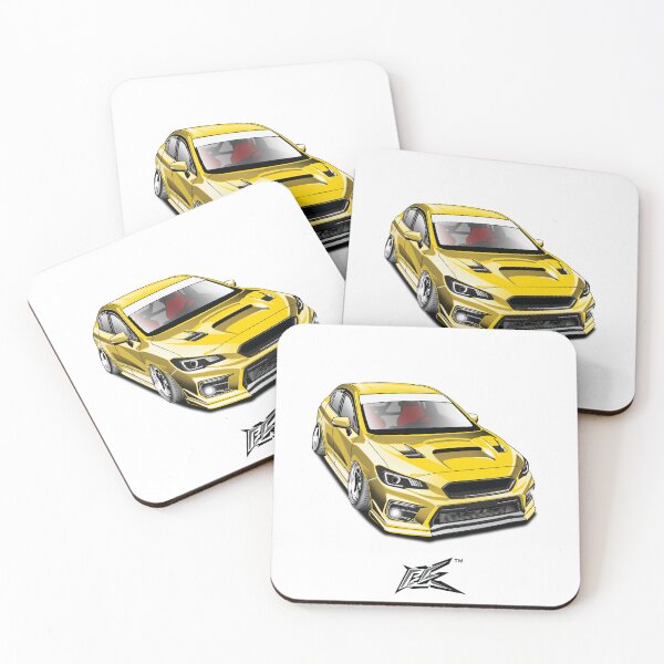 Item preview, jdm rally car yellow  designed and sold by NaquashM.