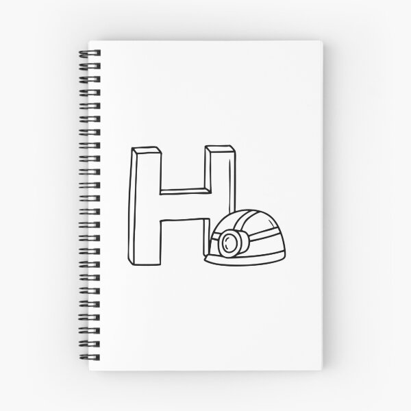 Item preview, Letter H beside Headlamp designed and sold by rasagamastore.