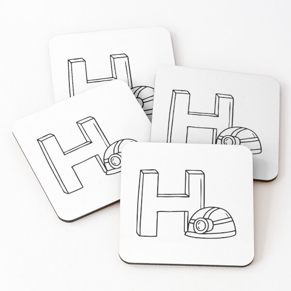 Item preview, Letter H beside Headlamp designed and sold by rasagamastore.