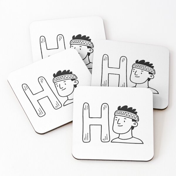 Item preview, Letter H beside Headband designed and sold by rasagamastore.