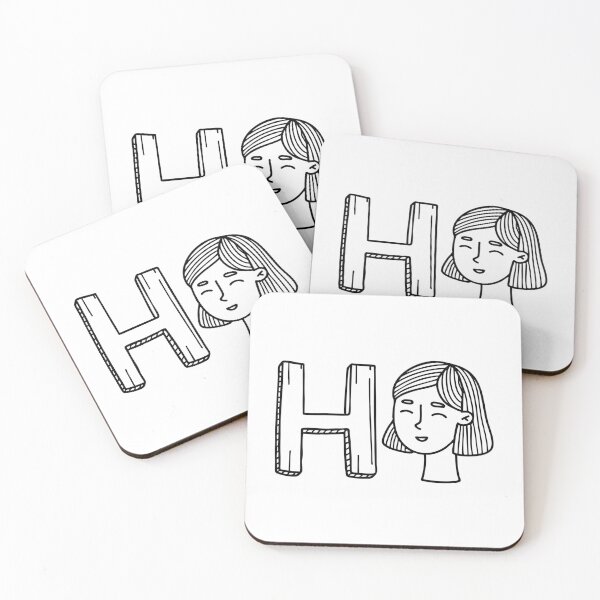 Item preview, Letter H beside Head designed and sold by rasagamastore.
