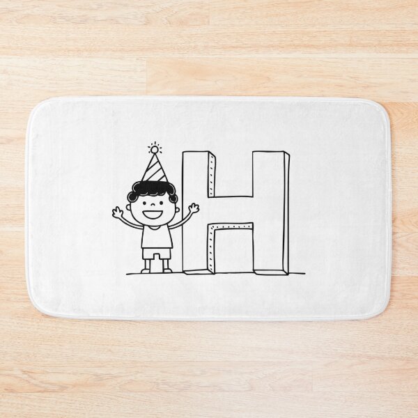 Item preview, Letter H beside Happy designed and sold by rasagamastore.