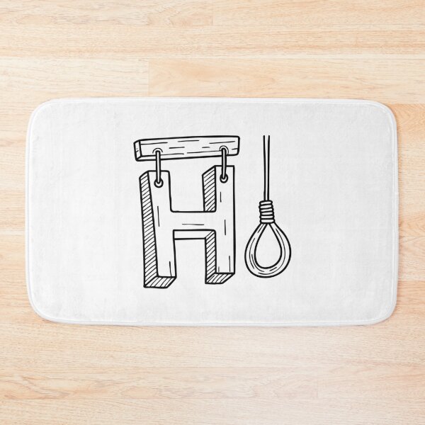 Item preview, Letter H beside Hang designed and sold by rasagamastore.