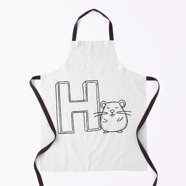 Item preview, Letter H beside Hamster designed and sold by rasagamastore.