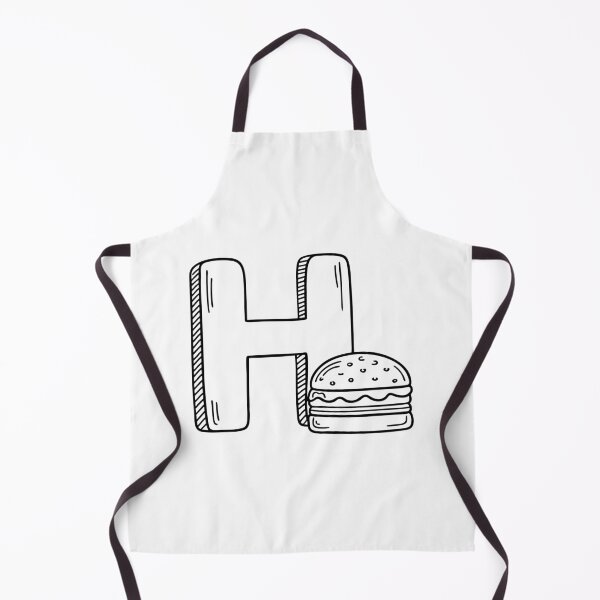 Item preview, Letter H beside Hamburger designed and sold by rasagamastore.