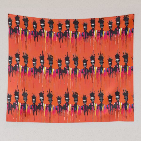 Item preview, Expressive urban art with bold contrasts designed and sold by Piotrek0001.