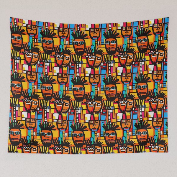 Item preview, Bold contrasts and expressive characters designed and sold by Piotrek0001.