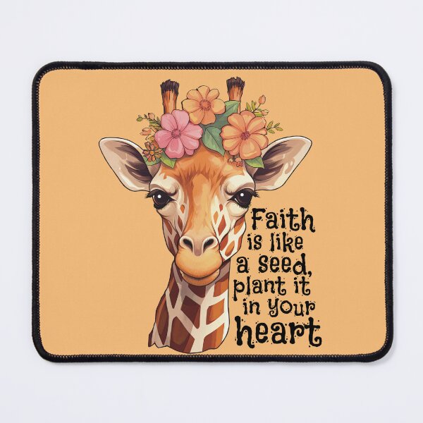 Item preview, Faith Is Like A Seed Plant It In Your Heart Christian Belief designed and sold by RockFireMerch.